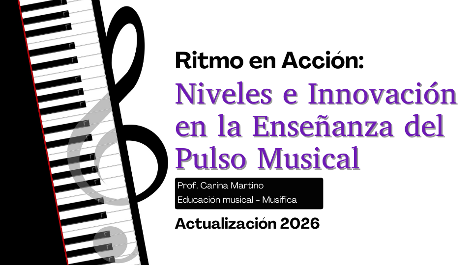Ritmo en acción: Niveles e Innovación en la enseñanza del pulso Musical
